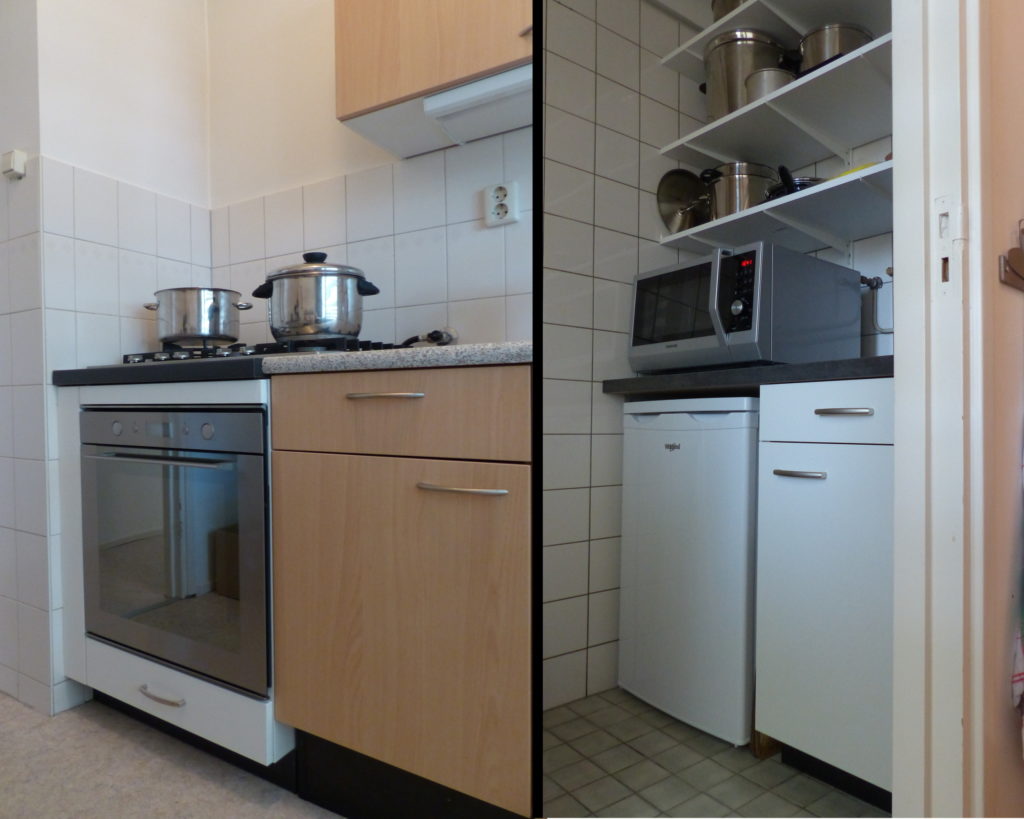 Nieuwe keuken inloophuis